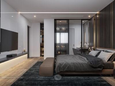 Cho thuê căn hộ chung cư 3 phòng ngủ hướng chính Bắc diện tích 150m2 đủ đồ Splendora Bắc An Khánh